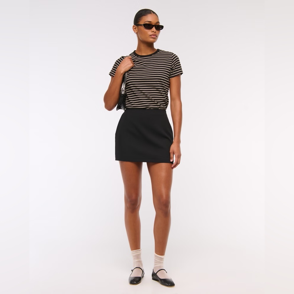 Abercrombie & Fitch Black Mini Skirt